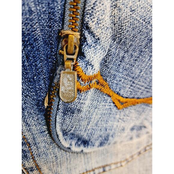 OMAVI NEW! DEADSTOCK! VINTAGE 90'S Delux Fit Baggy Jeans Size 36 Streetwear - Picture 7 of 12